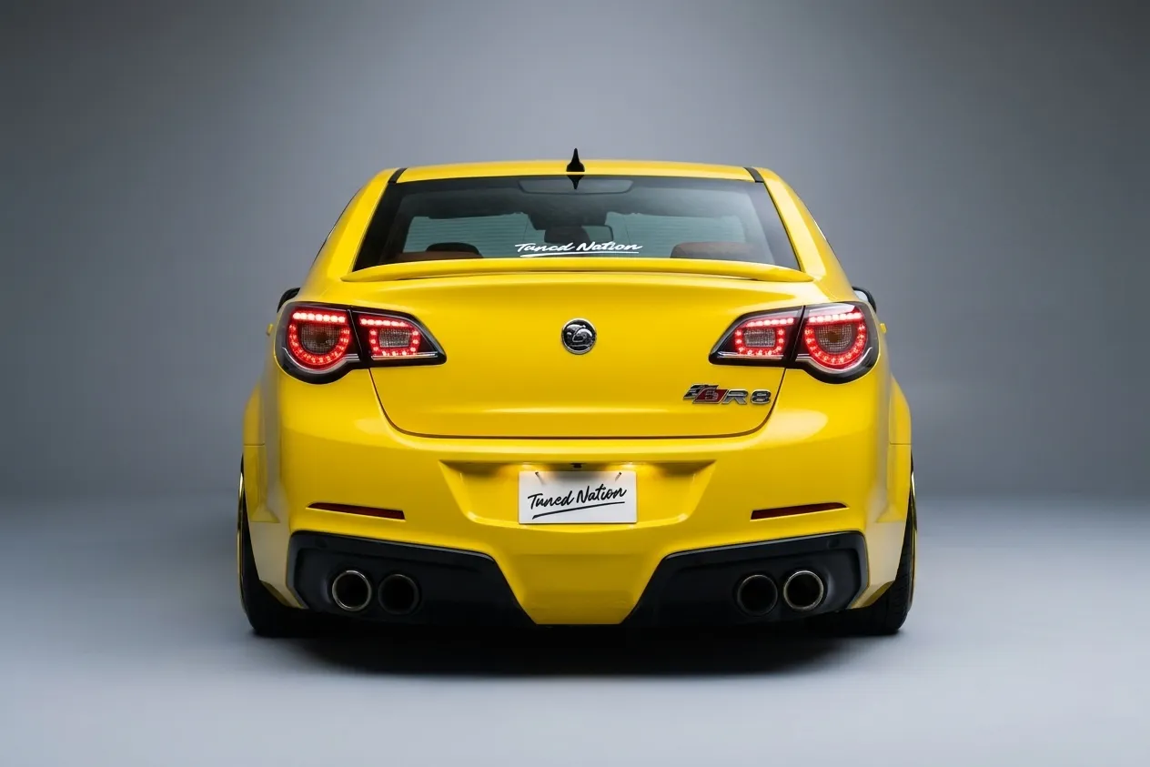 Pure rear - badged